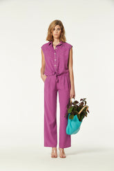 LYOCELL WASHED UBLER TROUSERS